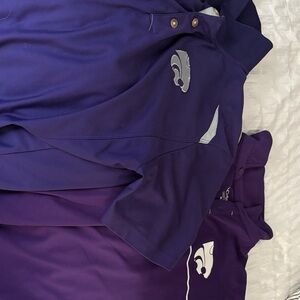 Columbia Deep Purple Polo Shirt with Logo